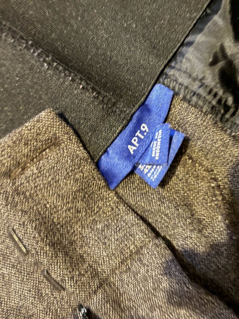 Grey Women's Slacks - Picture 2 of 2